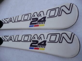 240. Detske lyže SALOMON- 110cm + boty DALBELLO 34 eu - SET - 4