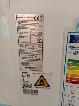 Klimatizace Amazon Basics s odvlhčovačem, 8000 bph - 4