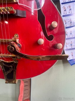 Gretsch elektroakustická kytara - pololubová (semi-hollow) - 4