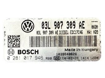 Řídící jednotka motoru CFFB 03L907309AE VW Passat B7 2014 - 4
