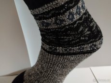 Pánské ponožky pletené z alpaky 3 páry 39-42 - 4