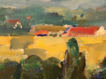 Obraz Jana Lieblová, na Vysočině, olej 63x73 - 4