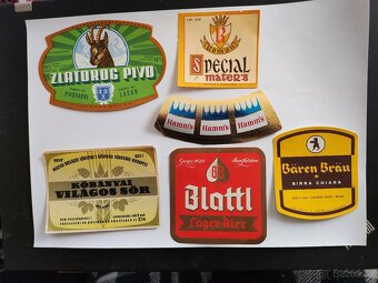 Pivní etikety zrušených pivovarů - 4