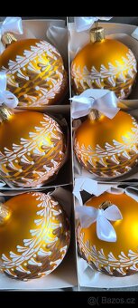 Ručně malované vánoční ozdoby - 4