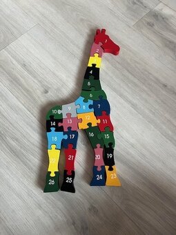 Dřevené puzzle - 4