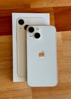 iPhone 13 Mini Bílá BATERIE 100% TOP - 4