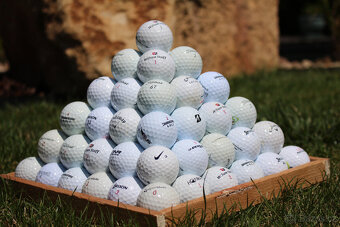 Golfové míčky - hrané kvalita A - 4