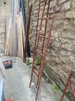 Haki lešení, zábradlí, kladka, žebřík, REZERVACE do 6.5. - 4