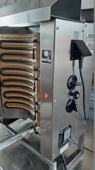 El. gril na kebab Potis E1S ( stav nového ) + elektrický nůž - 4