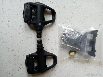 Pedály Shimano PD-R 550 silniční SPD-SL téměř nové - 4