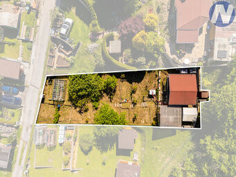 Prodej zahrady 438 m² s chatkou, Větřní - 4