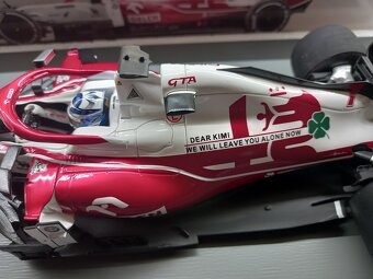 2x F1 SAUBER ALFA ROMEO C40 2021 KIMI RAIKKONEN SPARK 1:18 - 4