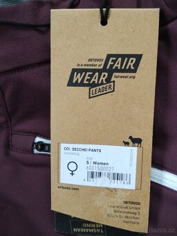 Kalhoty ORTOVOX COL BECCHEI Pants Wms vel.S,levně - 4