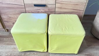 Taburet žlutý - IKEA - 4