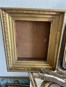 Empirove ramove hodiny biedermeier 3 ks - 4
