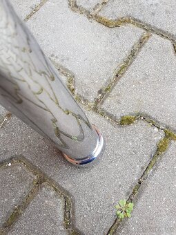 Multifunkční chrom sloup na skleničky - 4