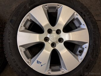 Subaru ALU Kola 7Jx17 ET48 Zimní 215/55/17 (Z270) - 4