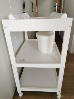 Přebalovací pult bílý - 4