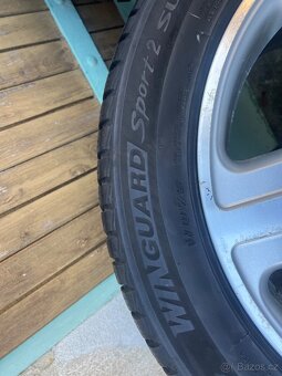 Alu kola se zimnimi  pneu 255/50r19 - 4