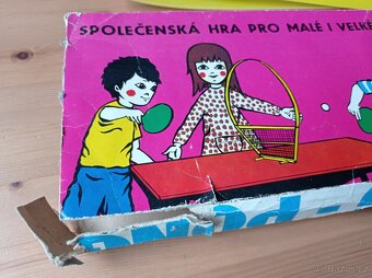 Retro hra Mini Ping pong Chemoplast - 4