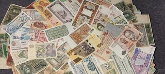 Pěkné bankovky po sběrateli množstvím 160ks - 4