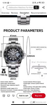 Hodinky Addiesdive 2513, 41mm - 4