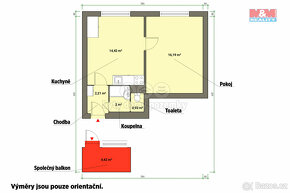 Prodej bytu 1+1, 41 m², Teplá, ul. Palackého - 4