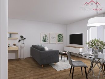 Exkluzivní pronájem zařízeného bytu 2+kk (49 m2) Na Bělidle, - 4