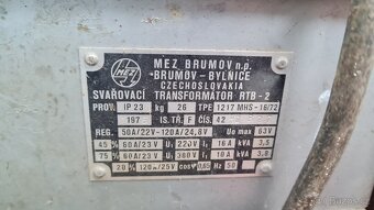 Svařovací transformátor RTB 2 - MEZ Brumov - 4