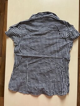 Káro halenka, vel XL, v prsou spíše L, možná M/L, Gina - 4