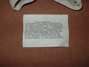 US Army rukavice celokožené NOVÉ (1) - 4