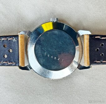 Československé mechanické vintage retro hodinky PRIM Pavúk - 4