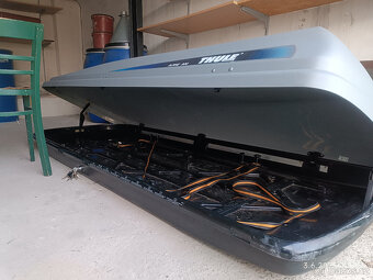 Prodám největší střešní box – rakev od výrobce Thule 600l - 4