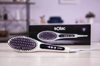 žehličky na vlasy Solac MD7401 Expert Ionic Brush, nepoužíva - 4
