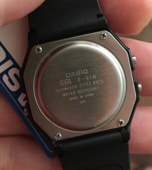 Hodinky Casio F-91W - 4