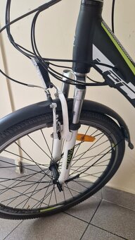 Dámské městské elektro kolo LECTRON s zadním nábojem a bater - 4