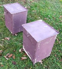 noční stolky,komody plech - 4