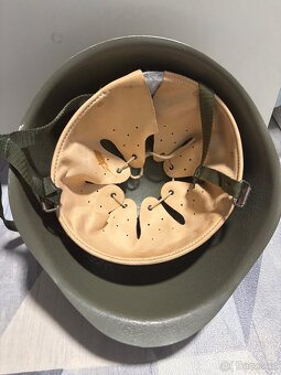 Celokovová vojenská helma - 4