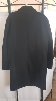 Pánský kabát černý - 4