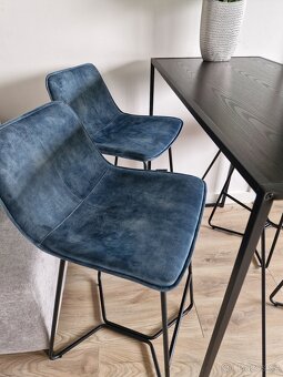 Barové židle a barový stůl - 4