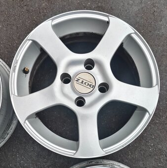 Alu disky DOTZ na Citroen/Peugeot 4x108 r15 - 4