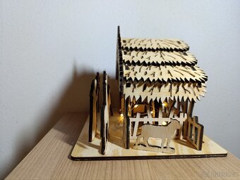 Dřevěný betlém - 4