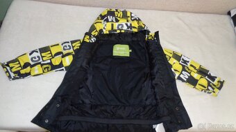 Dětská zimní bunda vel.psaná 116 - 4