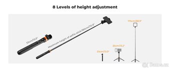 K&F Concept MS24 selfie a stativ 175 cm - 4
