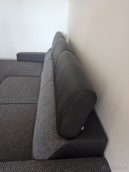 Rozkládací rohová sedačka - 4