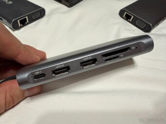 Dokovaci stanice USB-C, ruzne druhy. - 4