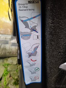 Autosedačky pro dvojčata Sparco - 4