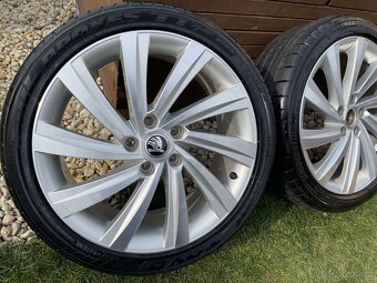 PERSEUS skoda orig disky 5x112 7,5xR18 ET48 VW 225 40 R18 - 4