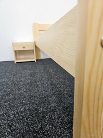 Prodám novou zvýšenou postel s roštem 120x200cm - 4