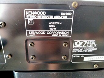 Prodám vintage sestavu Kenwood KA-3010/Technics SB-CD320 - 4